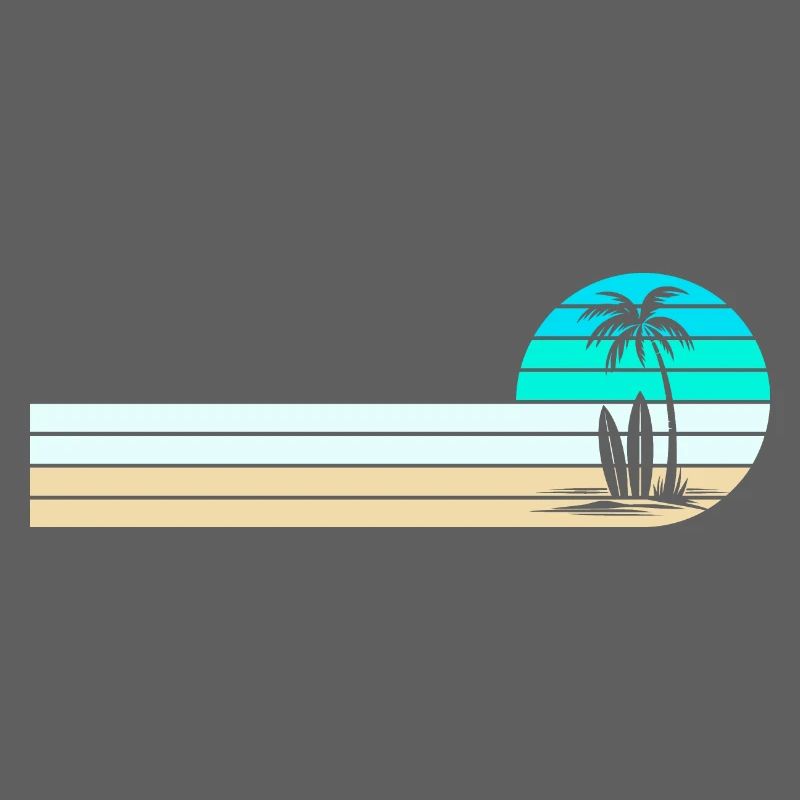 Beach skyline