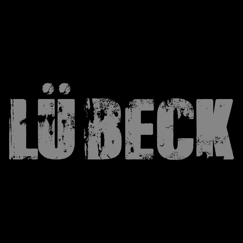 Lübeck Distressed Wortmarke