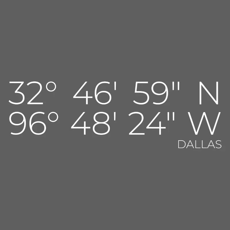 Coordinates Dallas
