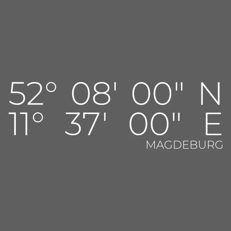 Coordinates Magdeburg