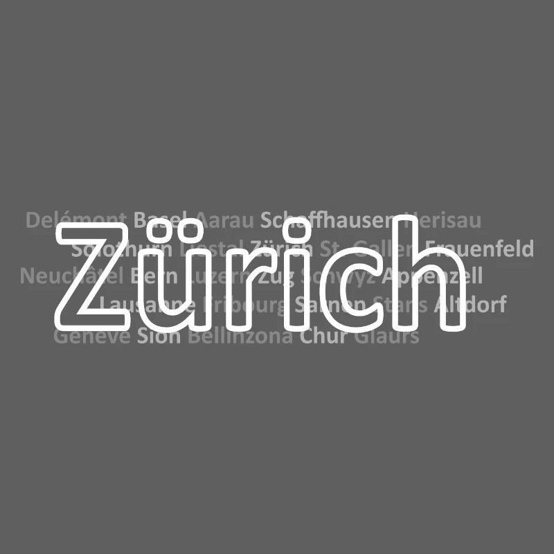 Schweizer Städte Zürich