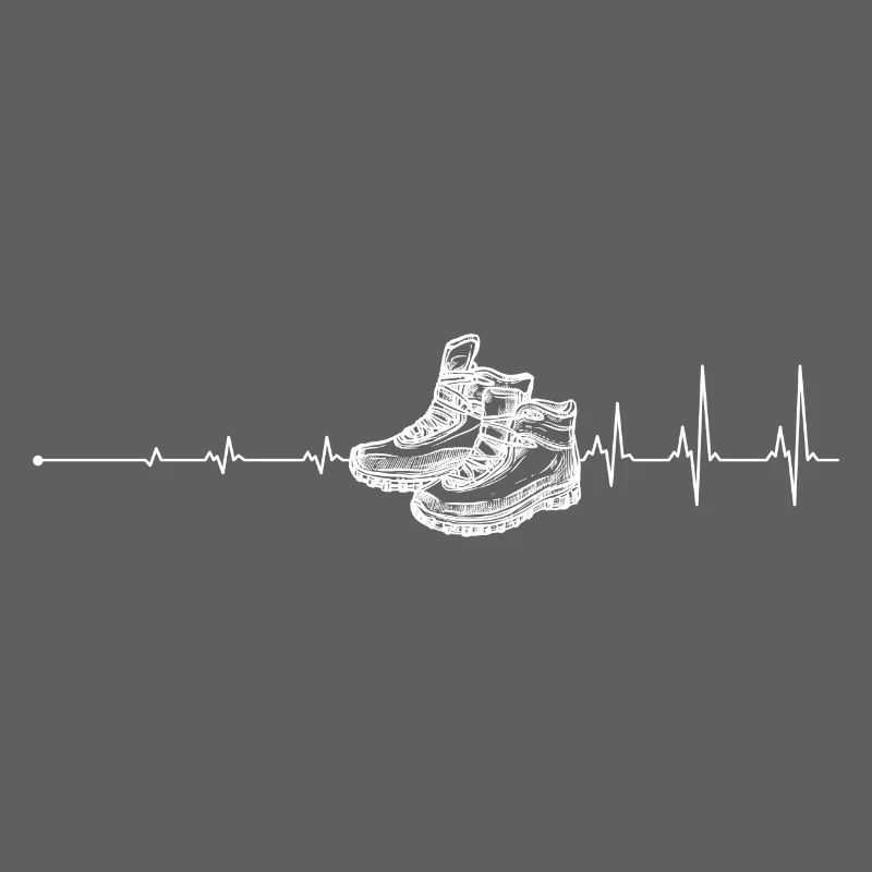 Empreinte impulsionnelle de sneaker