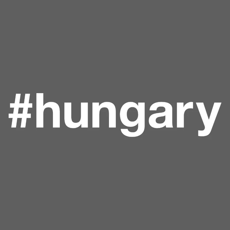 HONGRIE Hashtag Ungarn