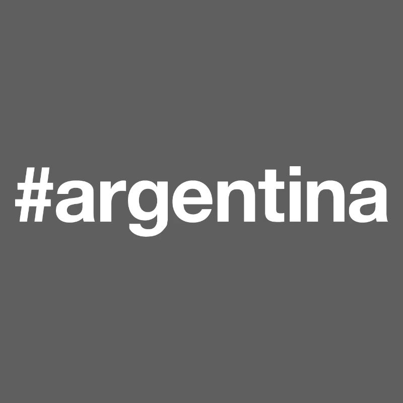 ARGENTINE Hashtag argentin