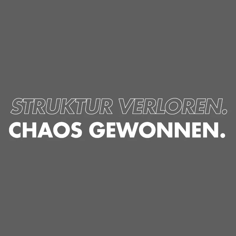 Structure lost, chaos won