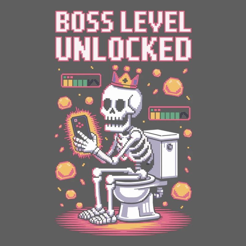 Niveau de final débloqué - Retro Gaming Skeleton activé