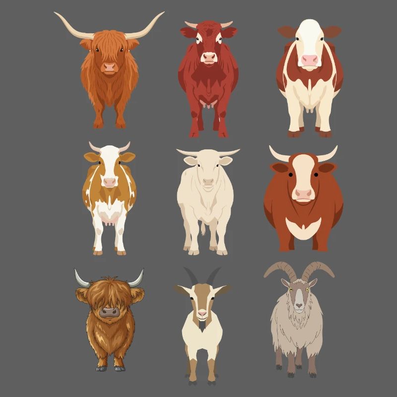 Vaches idée cadeau 