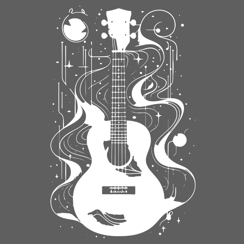 Ukulele Drawing