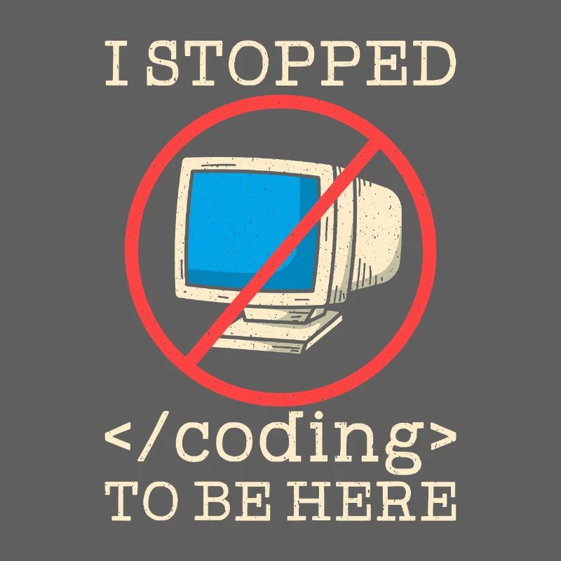 Programmer en train de coder drôle