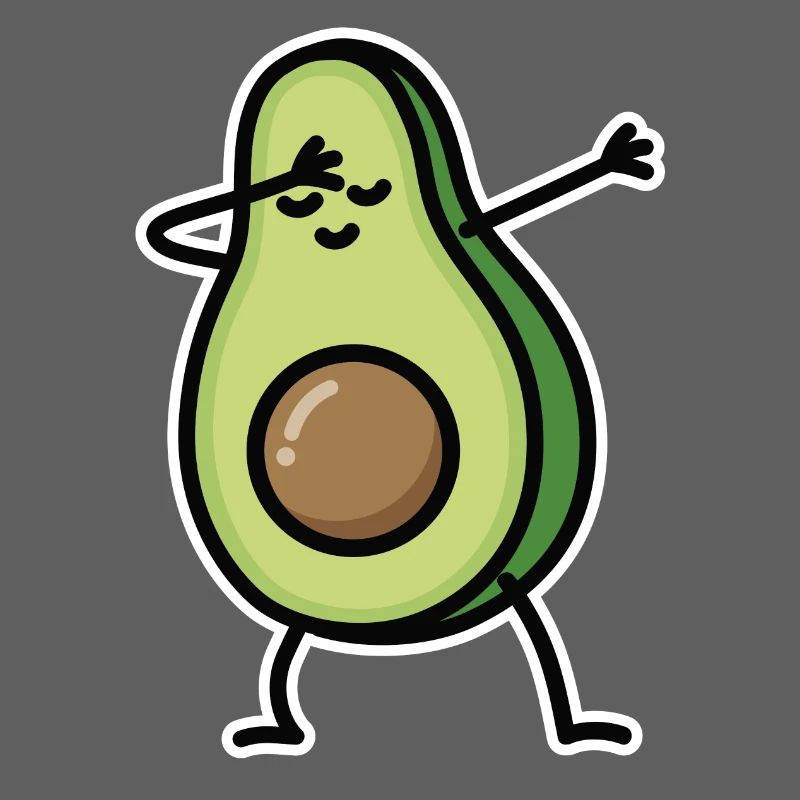 Avocado dab dabbing