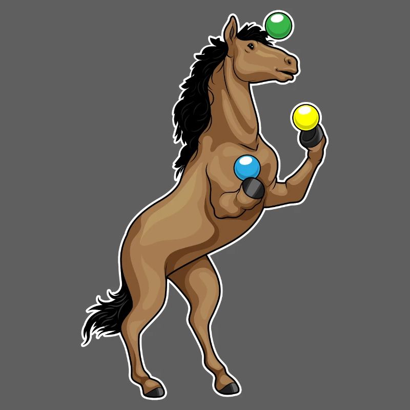 Jongleur de cheval