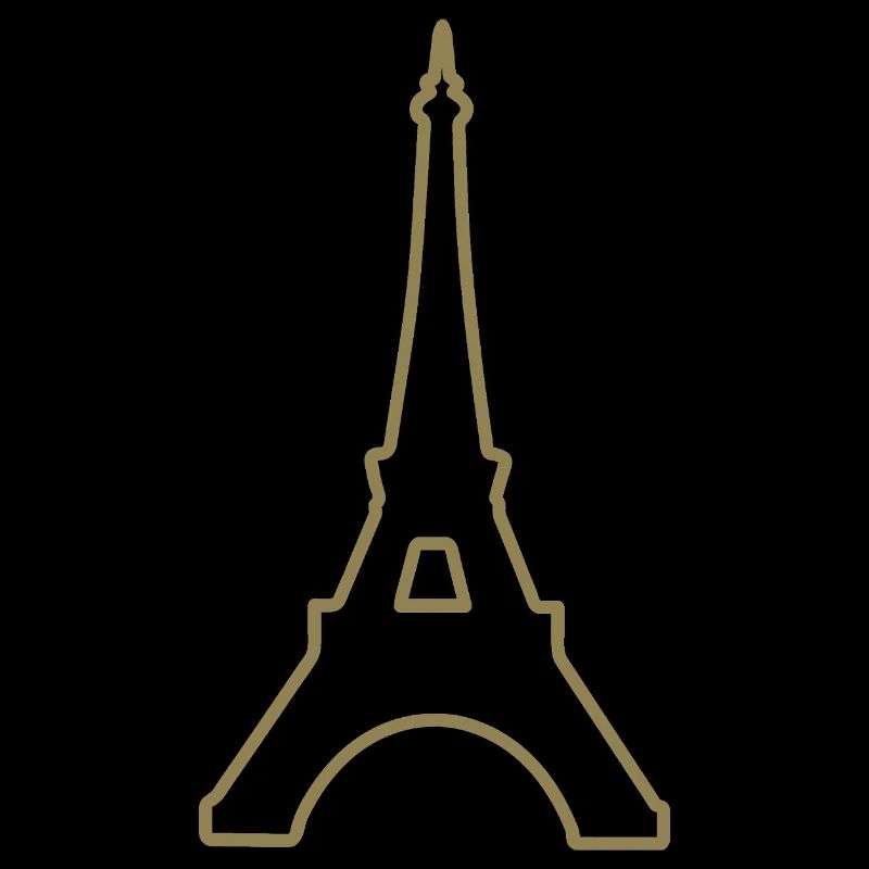 Tour Eiffel Paris monument minimaliste