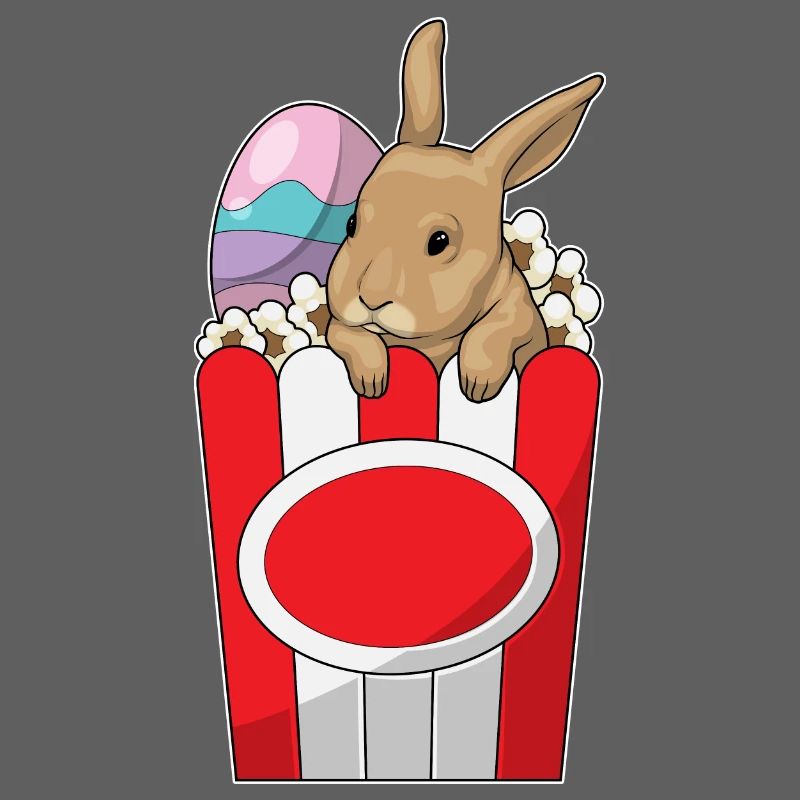 Bunny Easter Popcorn