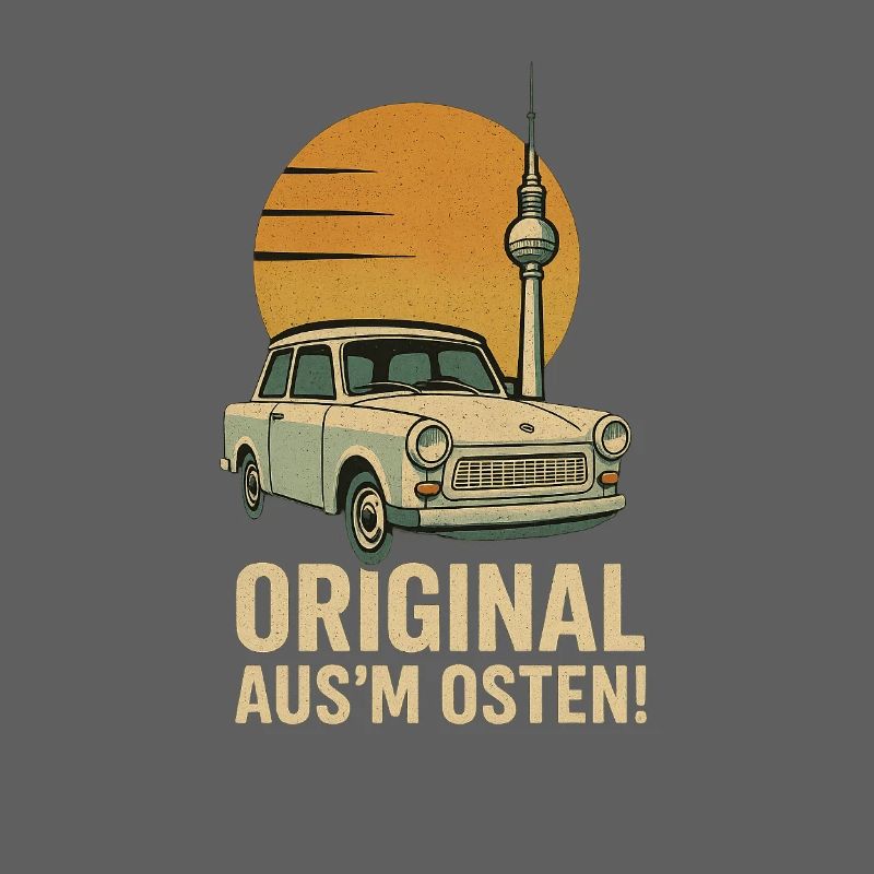 Original de l’Est – GDR Trabi design culte avec Fe