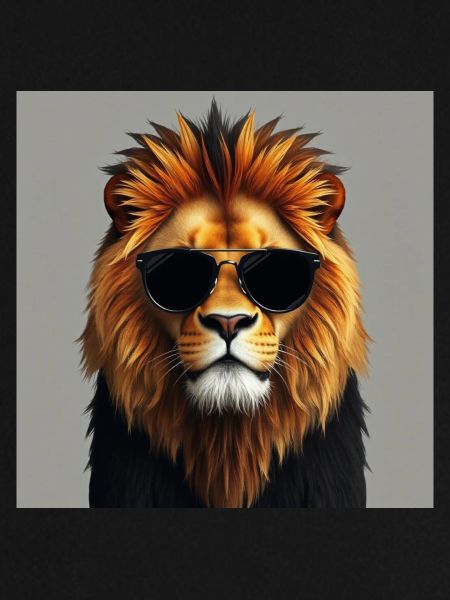 Lion stylé