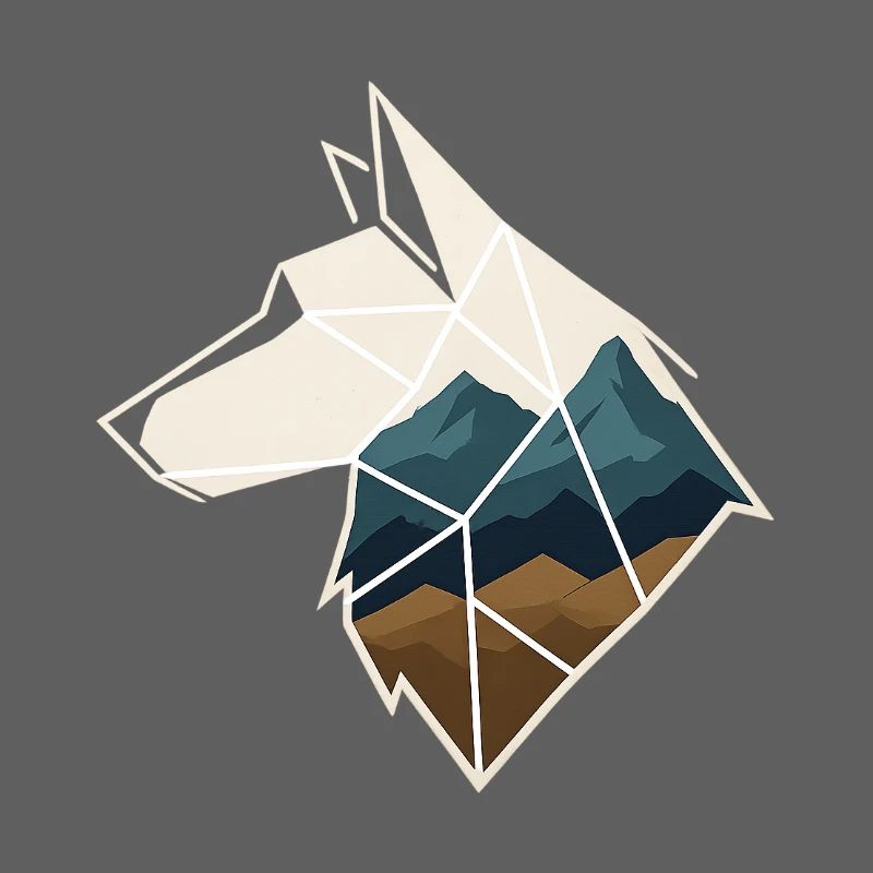 Geometrischer Wolf