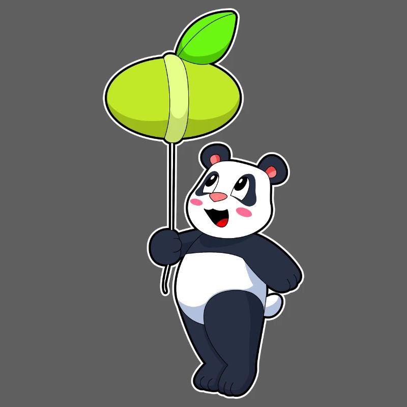 Panda Luftballon