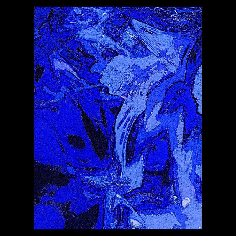 Abstraction bleue
