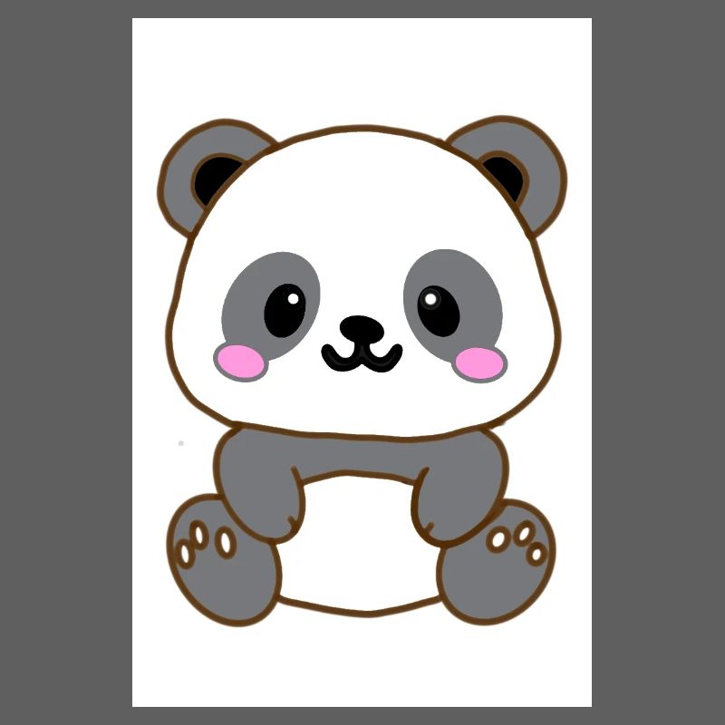 Panda kawaï 