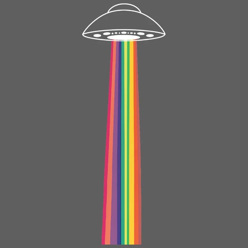Rainbow ufo