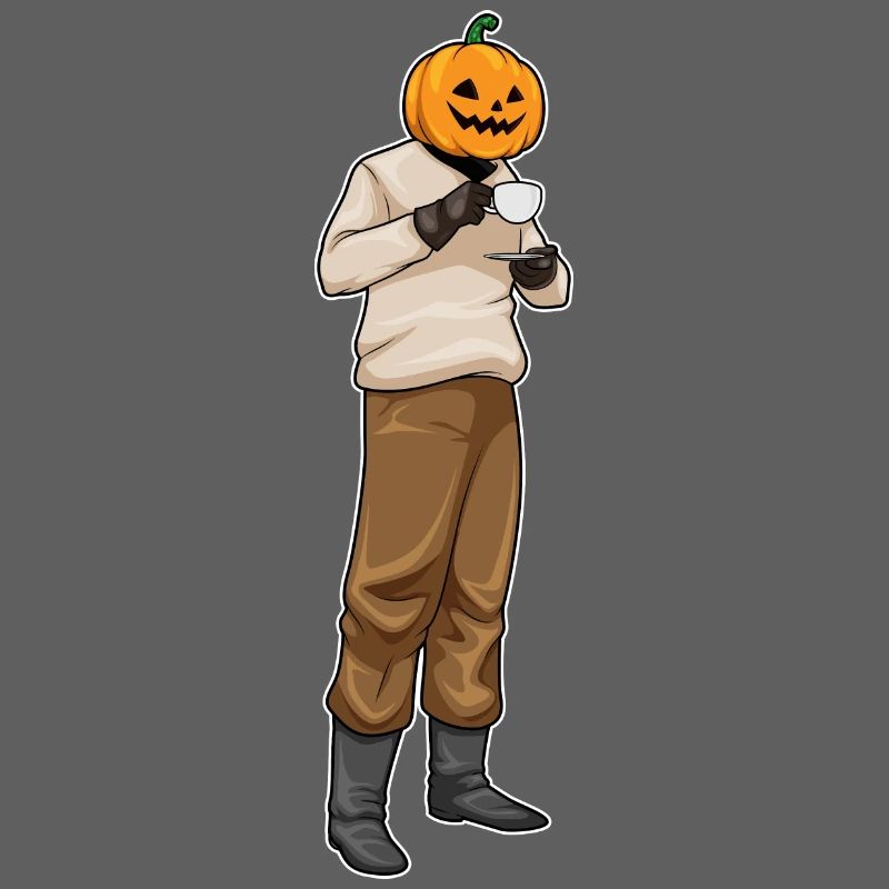 Jack O'Lantern Halloween Kaffee
