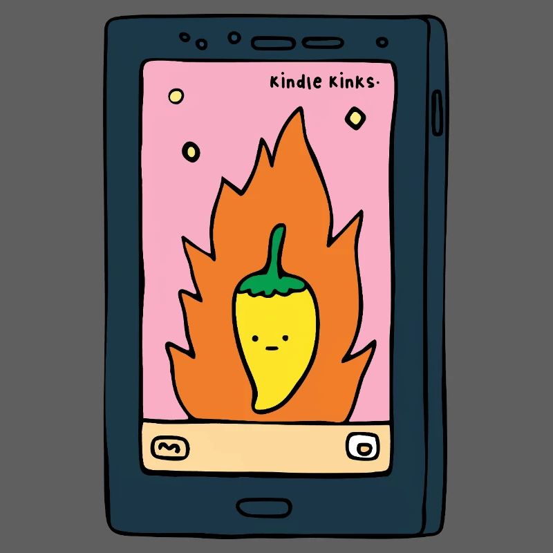 Spicy E-Reader "Kinks" Design | Funny BookT