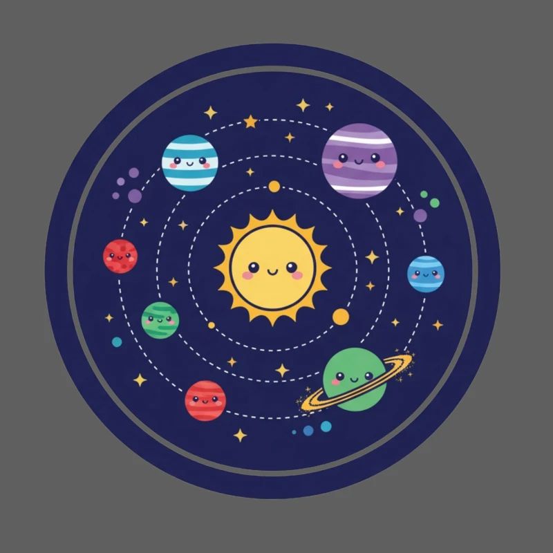 Cheerful Solar System Design