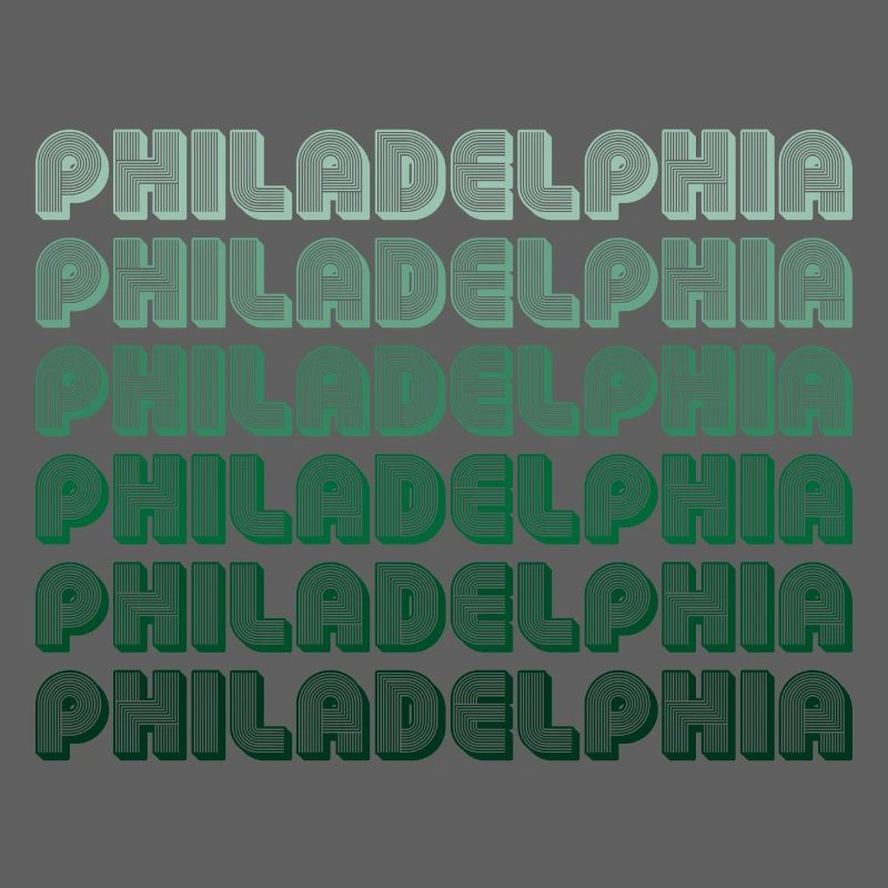 Patron typographique de Philadelphie