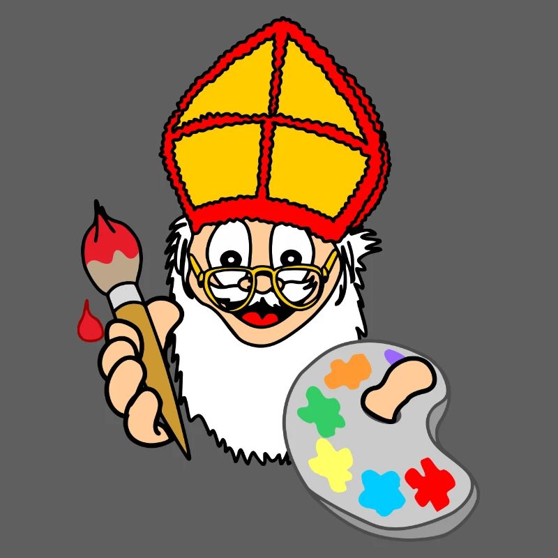 Sinterklaas paint