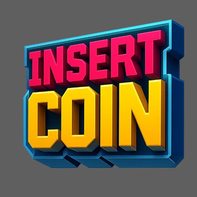 Conception de jeu rétro néon