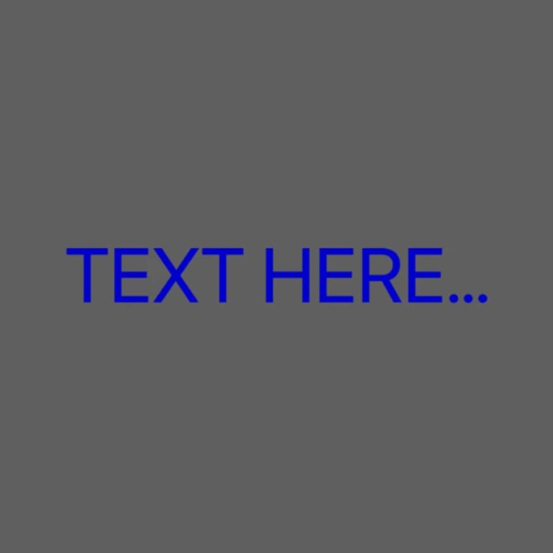 Texte brut Texte bleu Imprimé