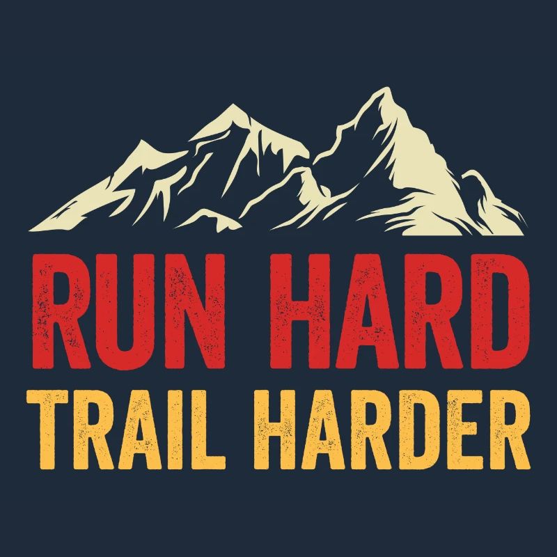 Courez fort. Trail plus difficile