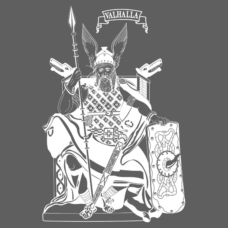 Odin sur le trône blanc