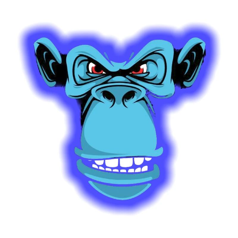 Singe bleu