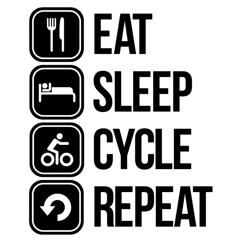 eat sleep cycle repeat