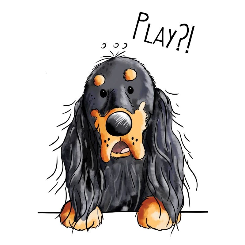 Play Gordon Setter - Chien - Cadeau
