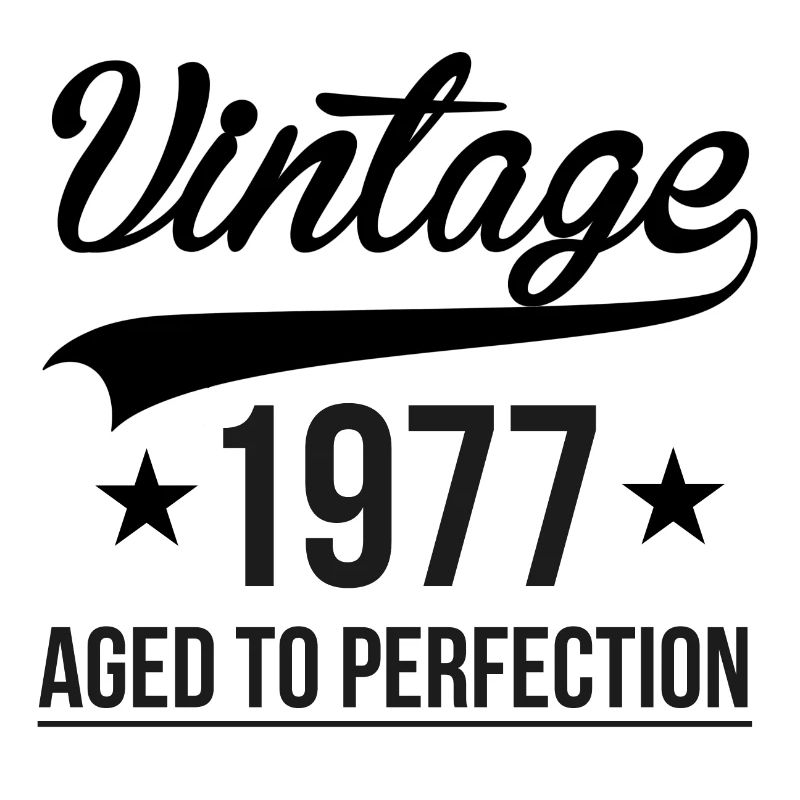 Vintage 1977 Aged To Perfection