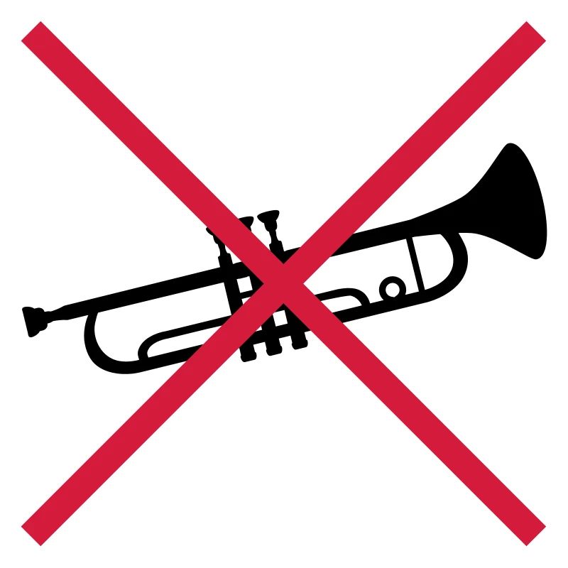 Trompette Bouclier Interdit