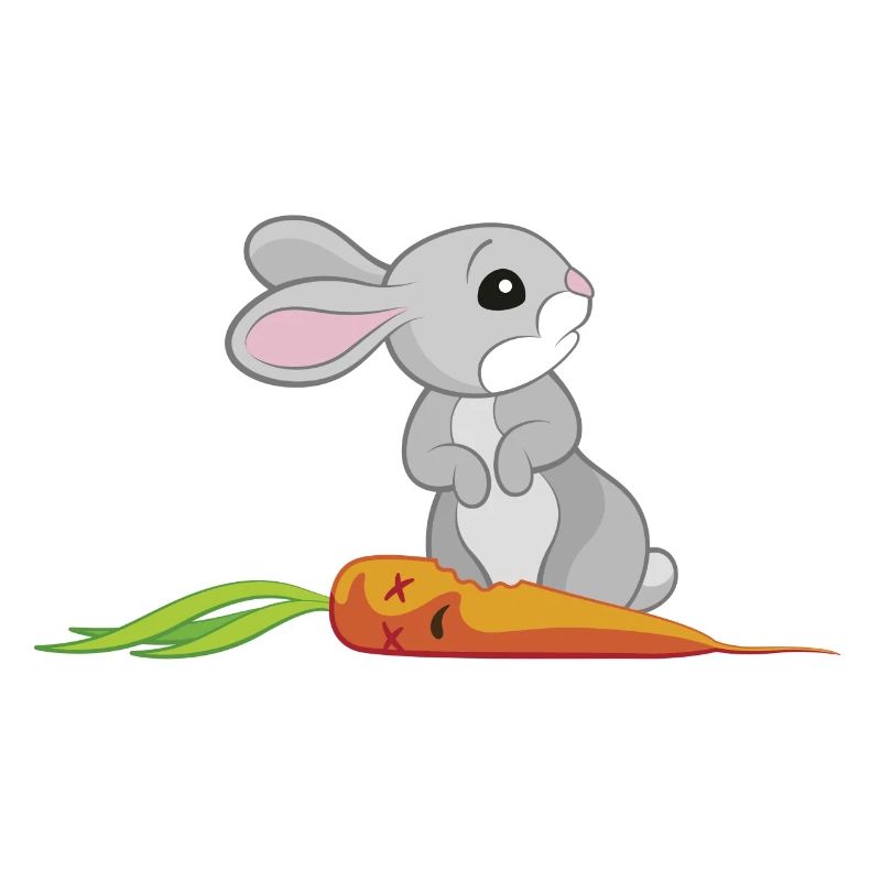 Lapin avec carotte
