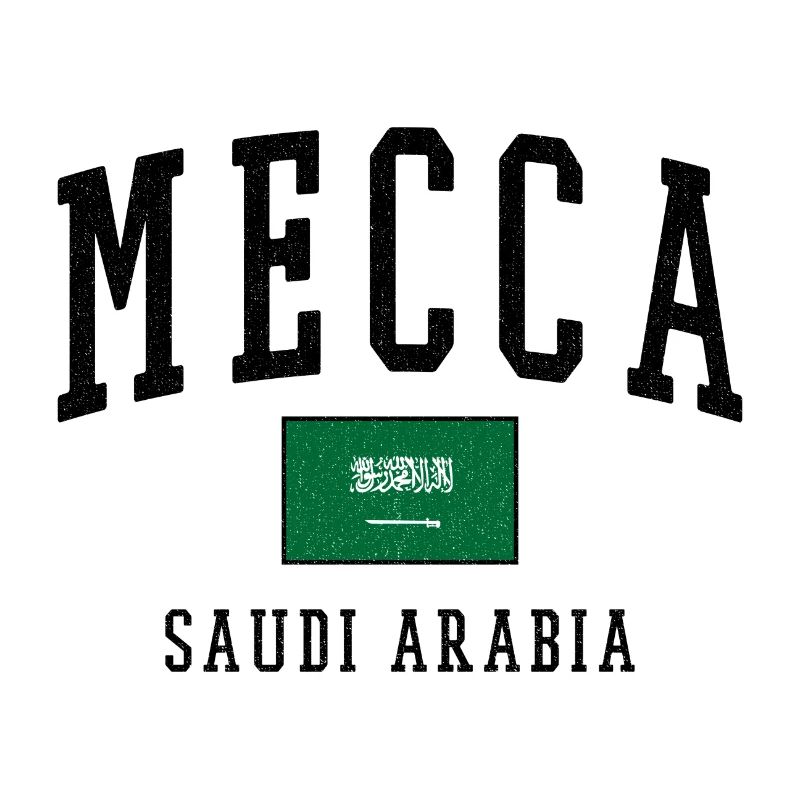 Mecque, Arabie Saoudite : Conception du drapeau