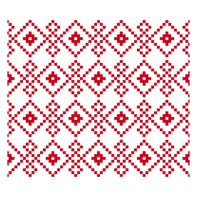 Weihnachtlicher einfarbiger Pullover (rot)