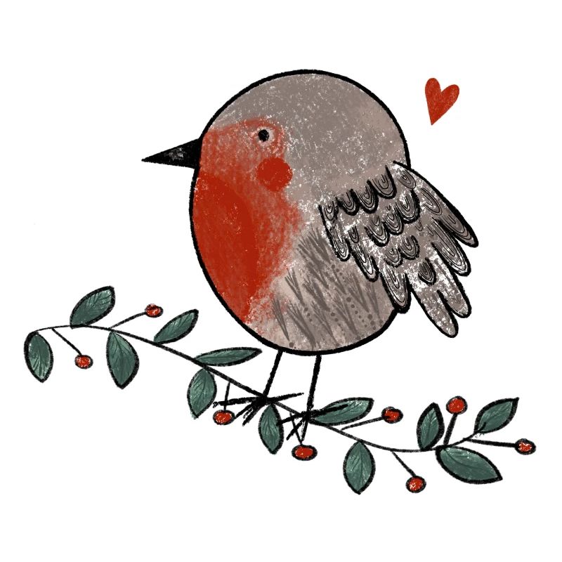Rotkehlchen Liebe
