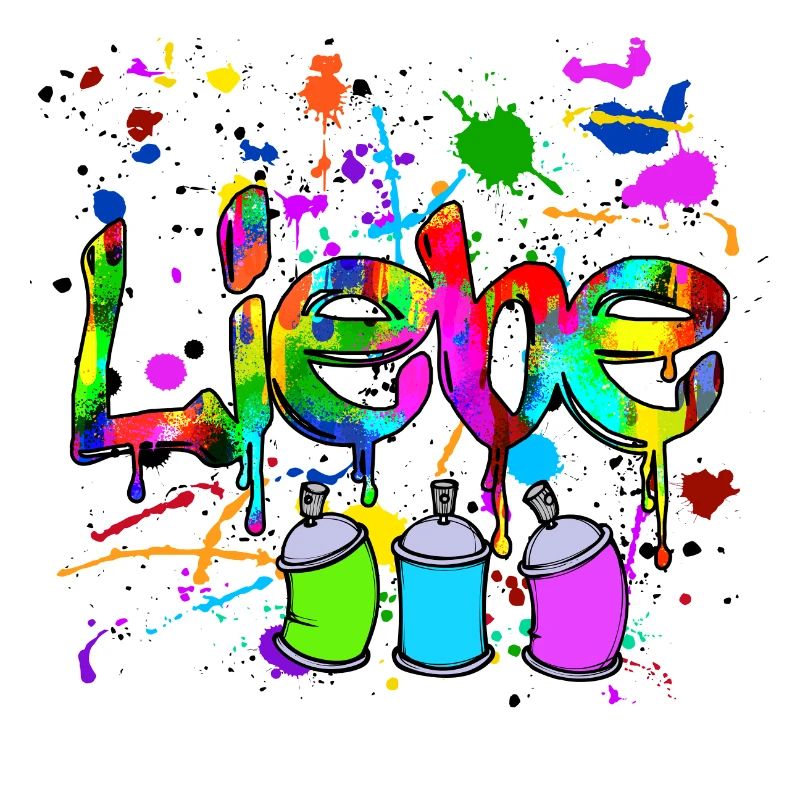 Drawing Saying Spray Can Sprayer Graffiti Art
