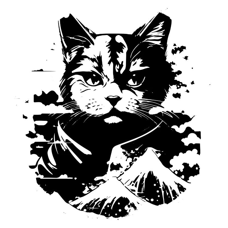Look d’anime de chat