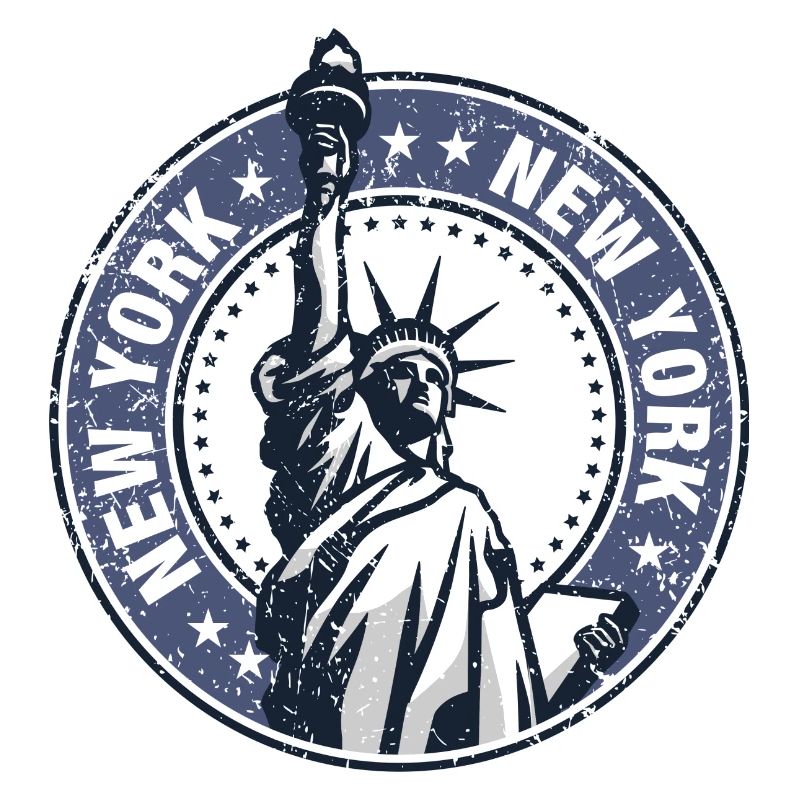 Cocarde de la Statue de la Liberté, NYC
