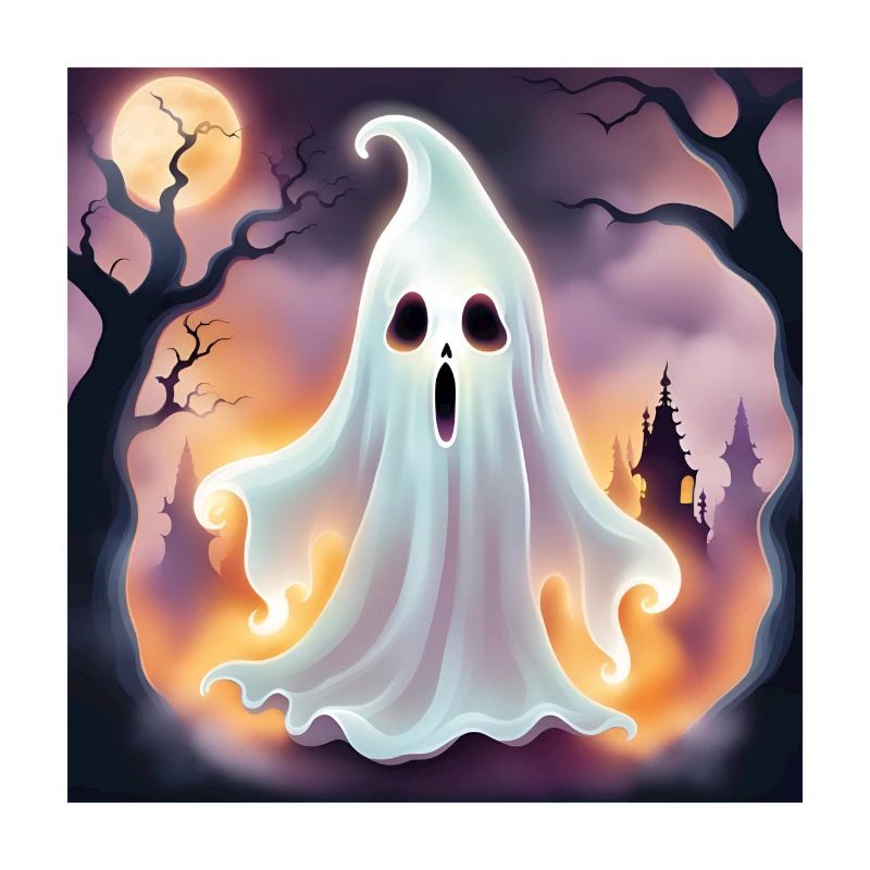 Ghost, Halloween, Scare