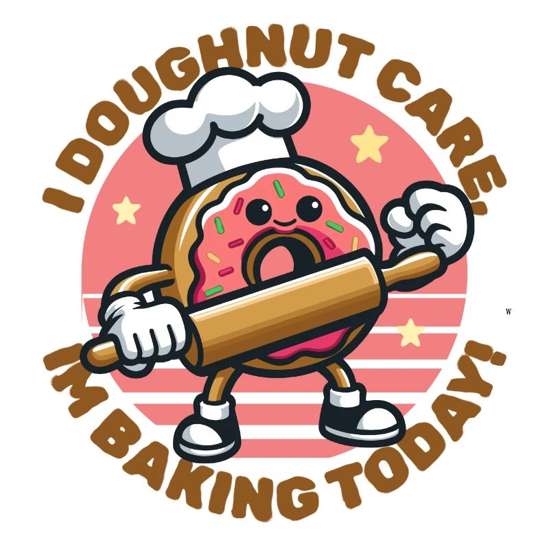I Doughnut Care, I'm Baking Today