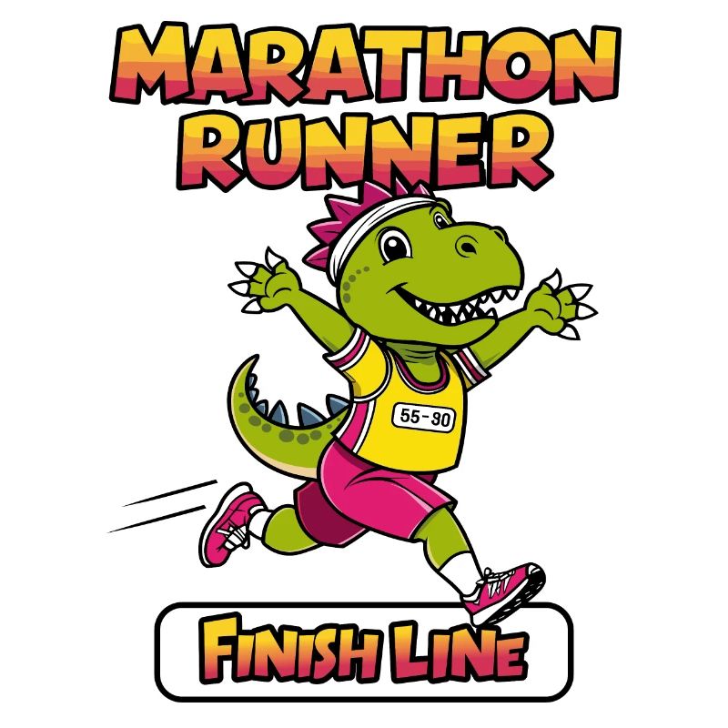 T-Rex Marathon Runner