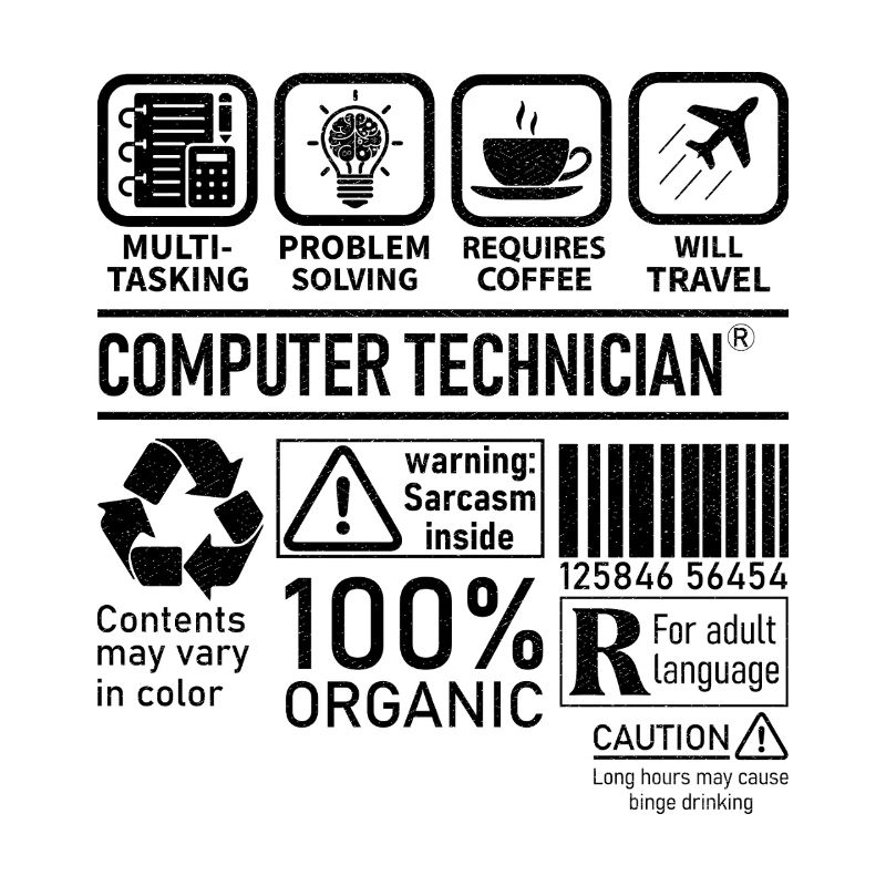 Technicien en informatique multitâche résolution de problèmes
