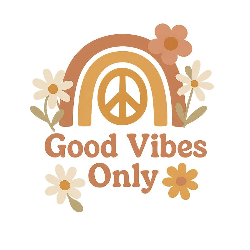 Boho Retro Blumen Design